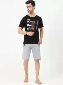 Men Printed Night suit