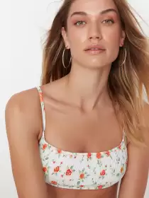Women Printed Swim Bikini Bra