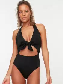 Women Solid Swimwear