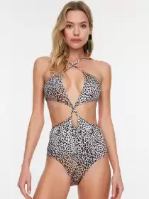 Women Animal Printed Swimwear