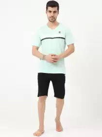 Men Printed Night suit