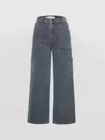 Girls Straight Fit High-Rise Jeans