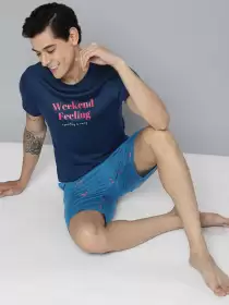 Men Printed Night suit