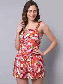 Women Printed Swim Dress