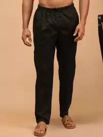 Men Solid Cotton Pyjama