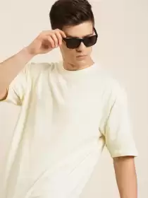 Men Cotton Loose Fit T-shirt
