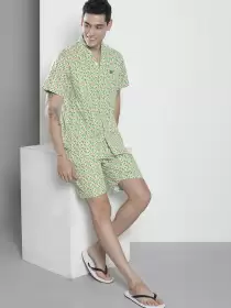 Men Printed Night suit
