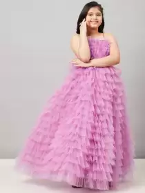 Net Maxi Dress