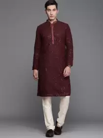 Men Kurta with Churidar