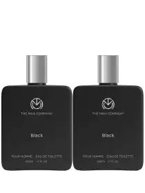 Men Set Of 2 Black EDT 100ml