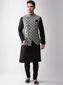 Men Nehru Jacket Kurta Set