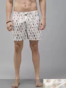 Men Set of 2 Printed Boxers