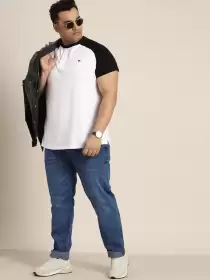 Men Plus Size Tapered Jeans - image 3