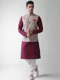Men Kurta with Churidar