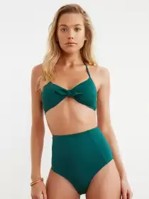 Women Solid Swim Bottoms