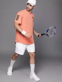Club 3 Stripe Tennis T-shirt