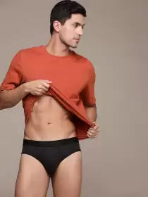 Men Solid Basic Briefs
