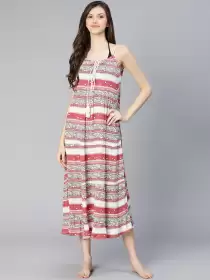 Printed Beach Cover Up Dress