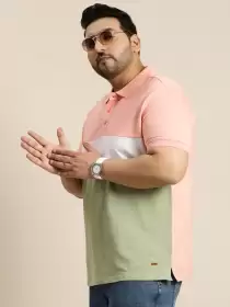 Plus Size Cotton Polo T-shirt