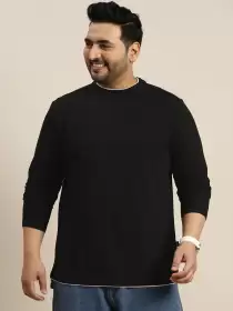 Plus Size Round Neck T-shirt