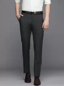 Men Slim Fit Formal Trousers