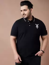 Men Bio Finish Polo Collar T-shirt