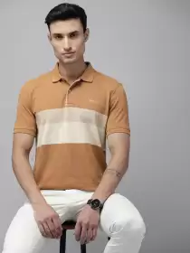 Men Polo Collar T-shirt