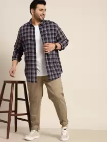Men Plus Size Casual Trousers
