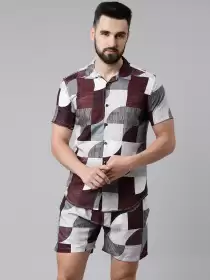 Men Printed Night suit