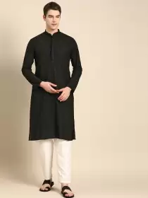 Men Ethnic Motifs Embroidered Kurta