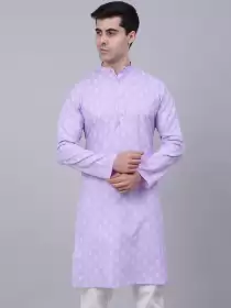 Men Printed Cotton Kurta