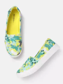 Women Printed Slip-On Sneakers
