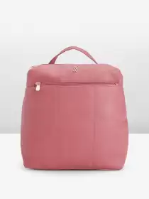 Women Solid Backpack