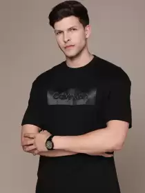 Men Pure Cotton Casual T-shirt