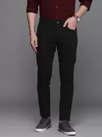 Men Tapered Fit Trousers