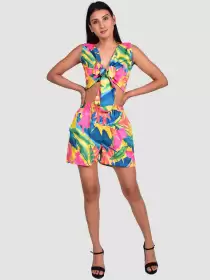 Women Digital Printed Swimwear Set