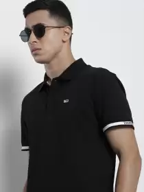 Men Polo Collar T-shirt