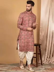 Men Kurta With Dhoti Pants