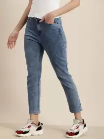 Women Boyfriend Fit Jeans