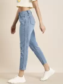 Tapered Fit High-Rise Jeans