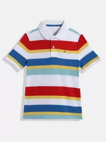Boys Striped Cotton T-shirt