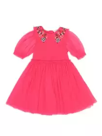 Peter Pan Collar Cotton Dress