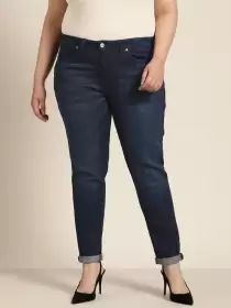 Women Plus Size Skinny Jeans