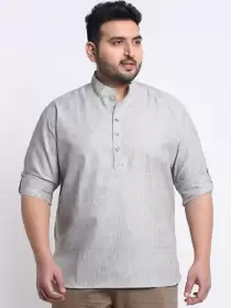 Men Plus size Cotton Kurta