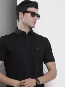 Men Polo Collar T-shirt