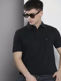 Men Polo Collar T-shirt