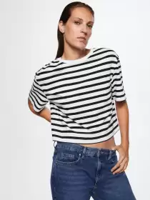 Striped Cotton T-shirt