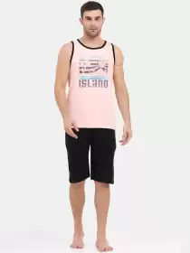 Men Pure Cotton Night suit