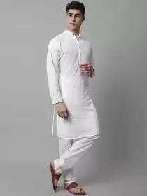 Men Embroidered Kurta with Pyjamas