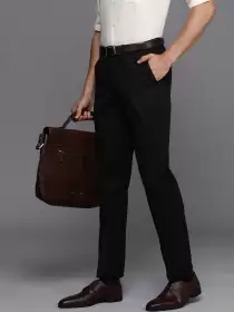Men Slim Fit Formal Trousers